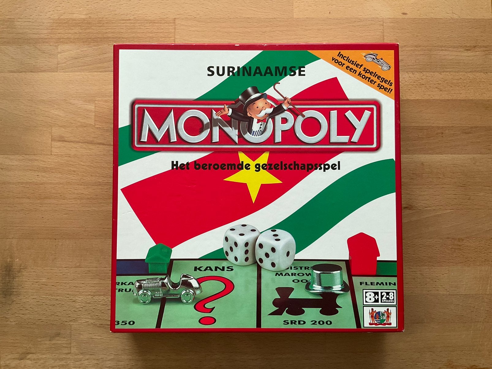 Monopoly - in Surinaamse stijl!  Surinaamse Monopoly, Ophalen of Verzenden, Zo goed als nieuw