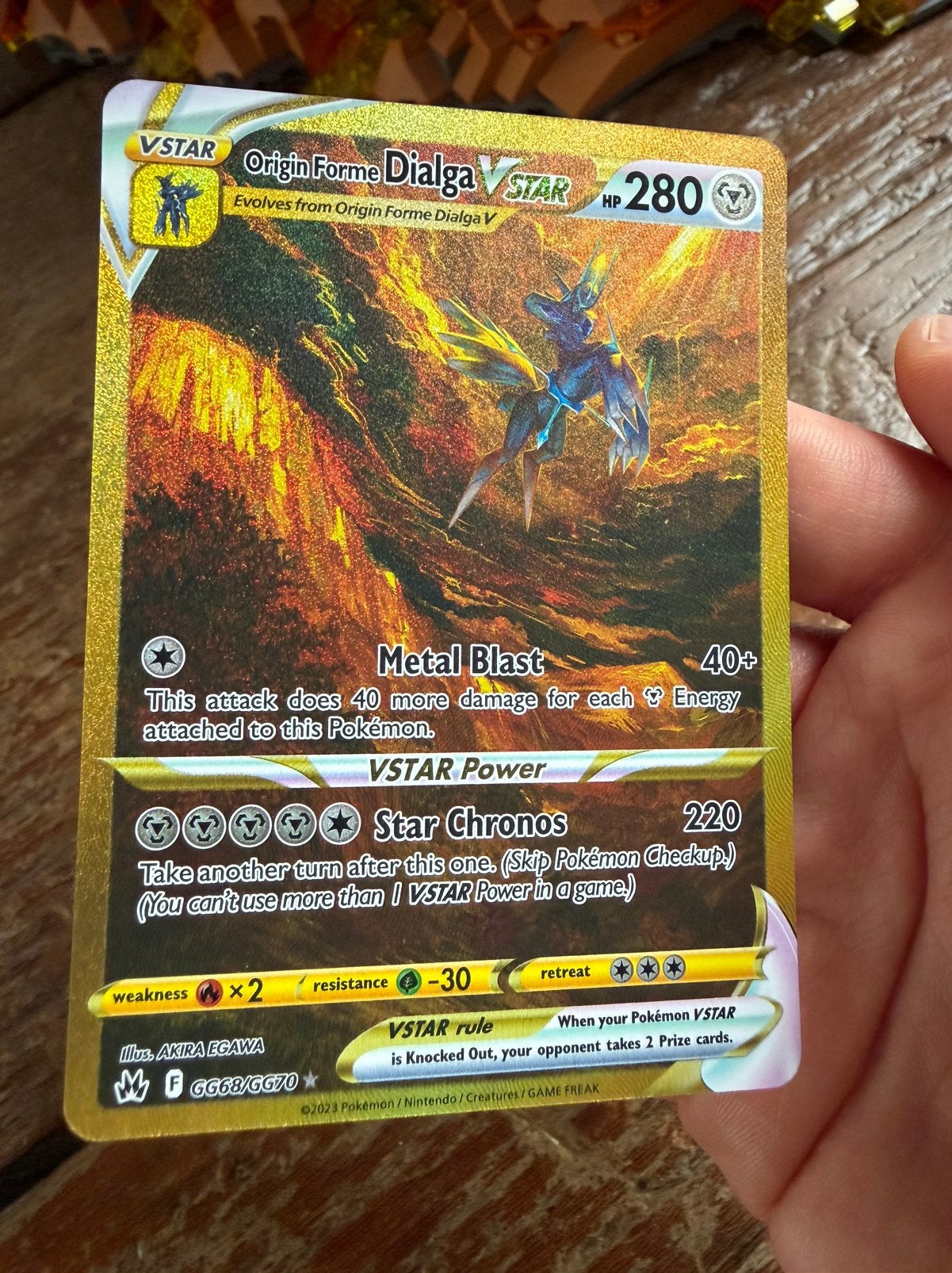 Origin Forme Dialga CRZ GG68, Ophalen of Verzenden, Zo goed als nieuw