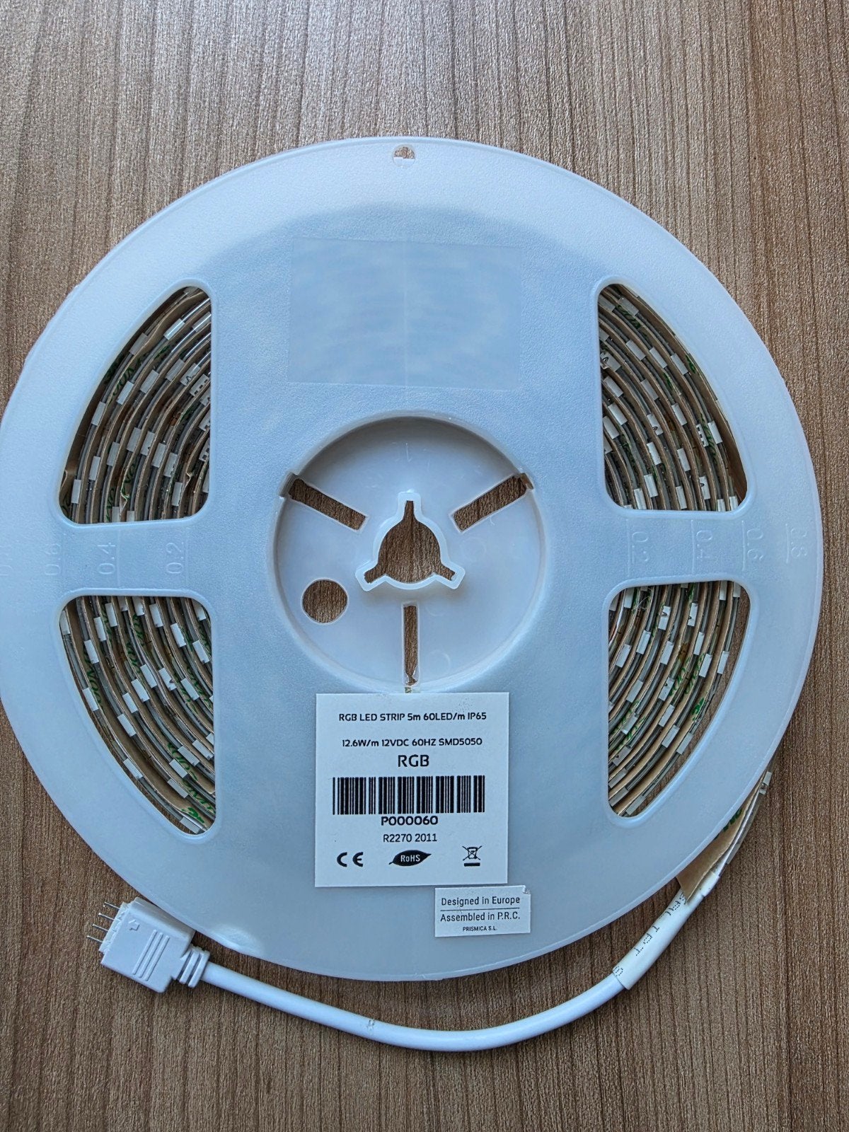 Nieuwe RGB LED strip 5m, 60LED/m, IP65, 12V DC, Ophalen of Verzenden, Nieuw, Overige typen