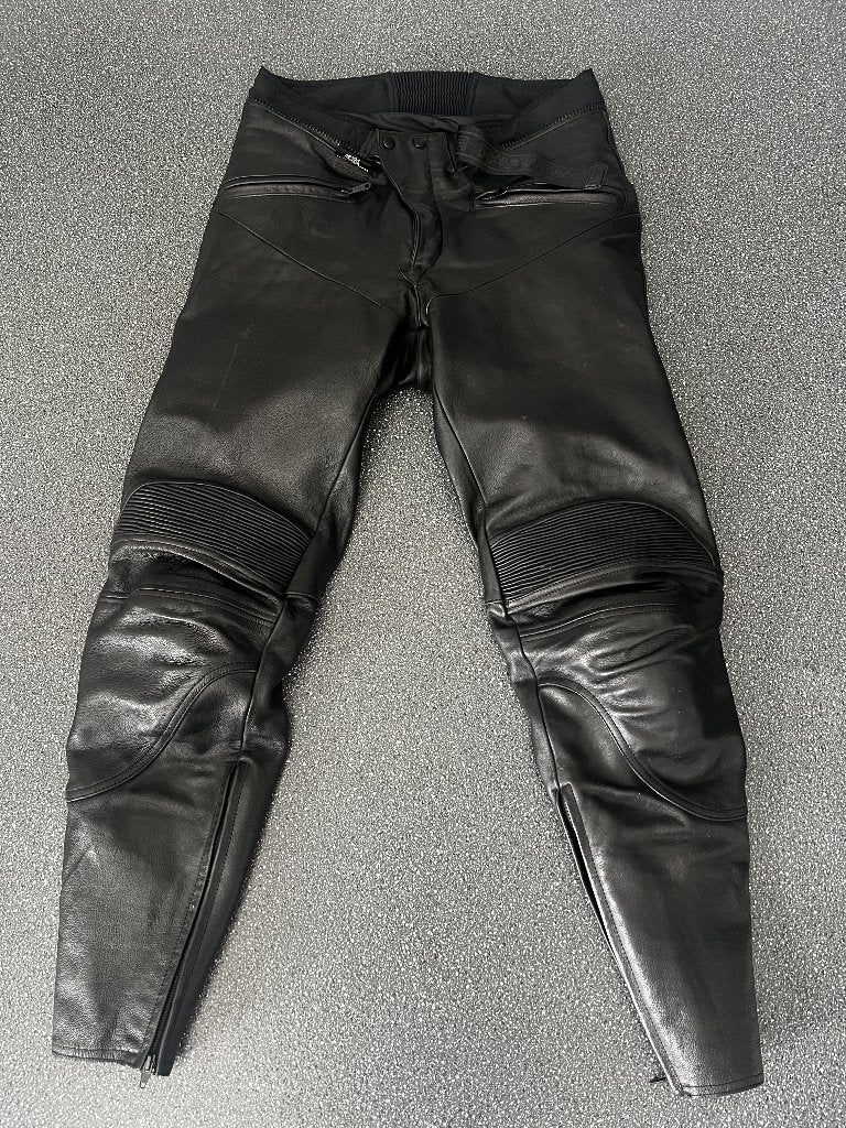 Lederen motorbroek maat 54, Ophalen of Verzenden, Tweedehands, Dames, Broek | leer