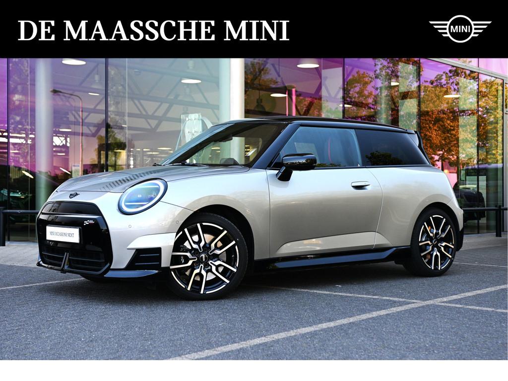 MINI Hatchback Cooper E / John Cooper Works / Pakket M / 18", Auto's, Mini, Zwart, 4 stoelen, Leder en Stof, Origineel Nederlands