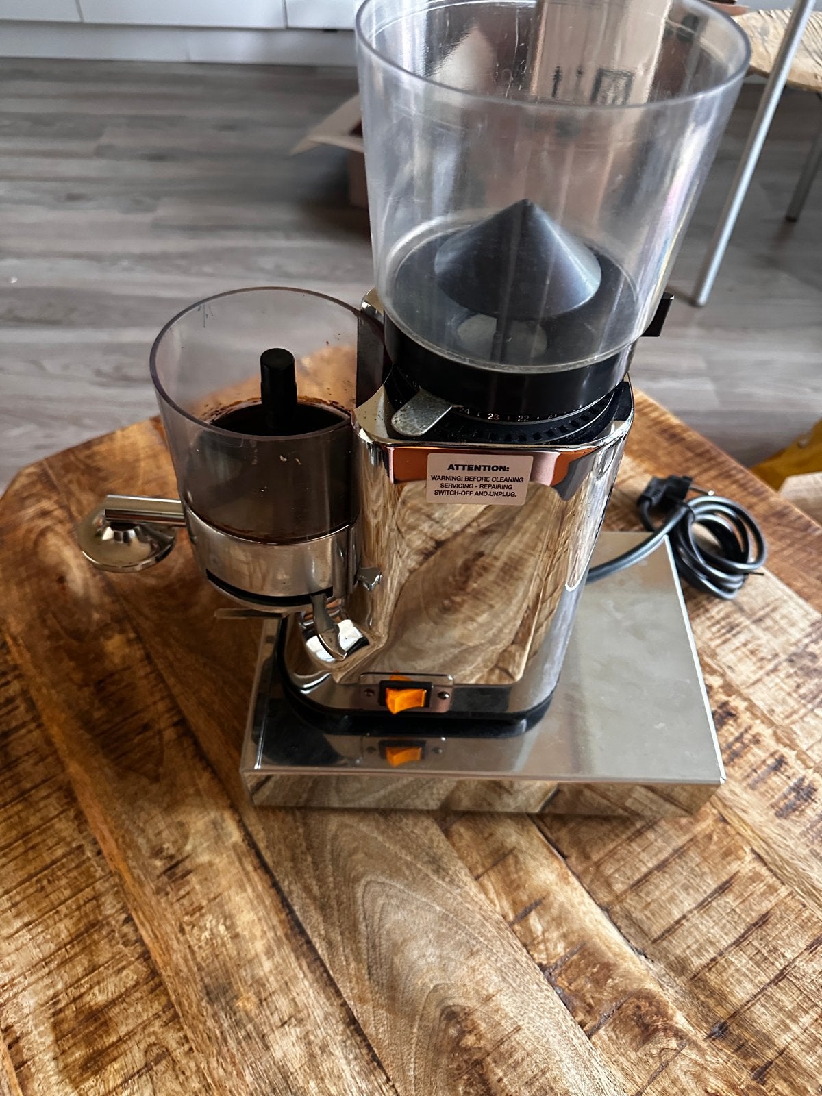 ECM Casa Speciale Koffiemolen - Zo goed als nieuw, Overige modellen, 10 kopjes of meer, Zo goed als nieuw, Koffiebonen