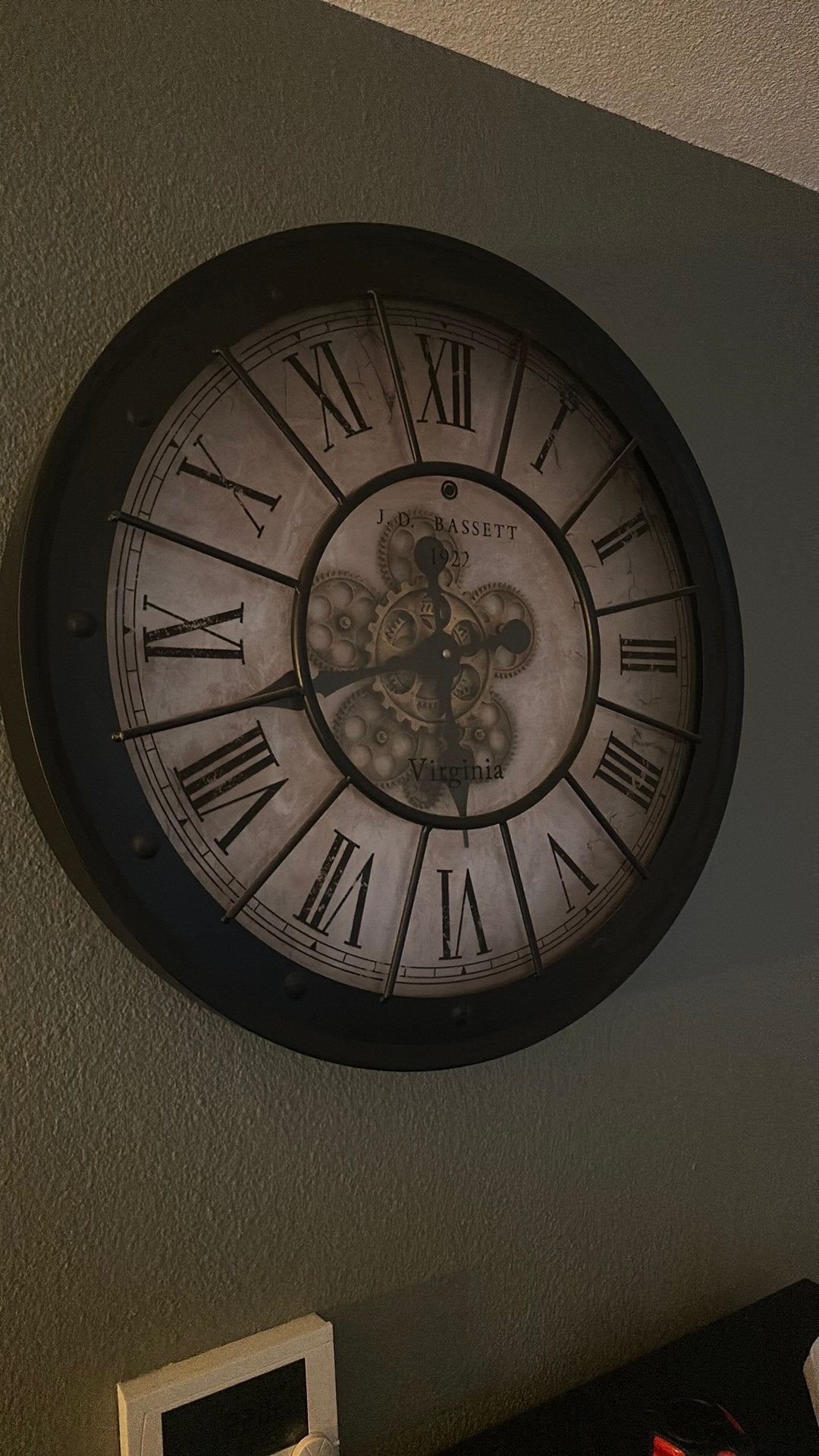Klok met draaiende elementen, Ophalen, Zo goed als nieuw, Wandklok