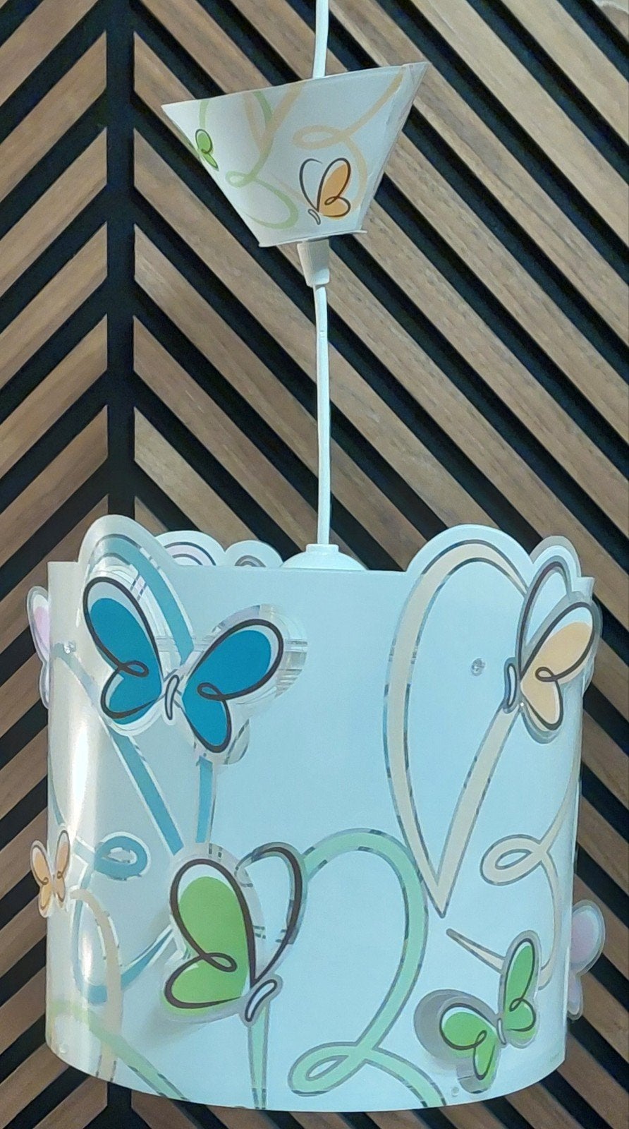 Hanglamp en wandlamp kinderkamer, Ophalen, Overige merken, Overige kleuren, Zo goed als nieuw