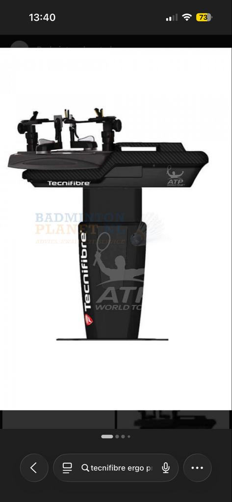 Tecnifibre Ergo Pro Bespanmachine. Zo goed als nieuw!!!, Ophalen of Verzenden, Zo goed als nieuw, Overige typen