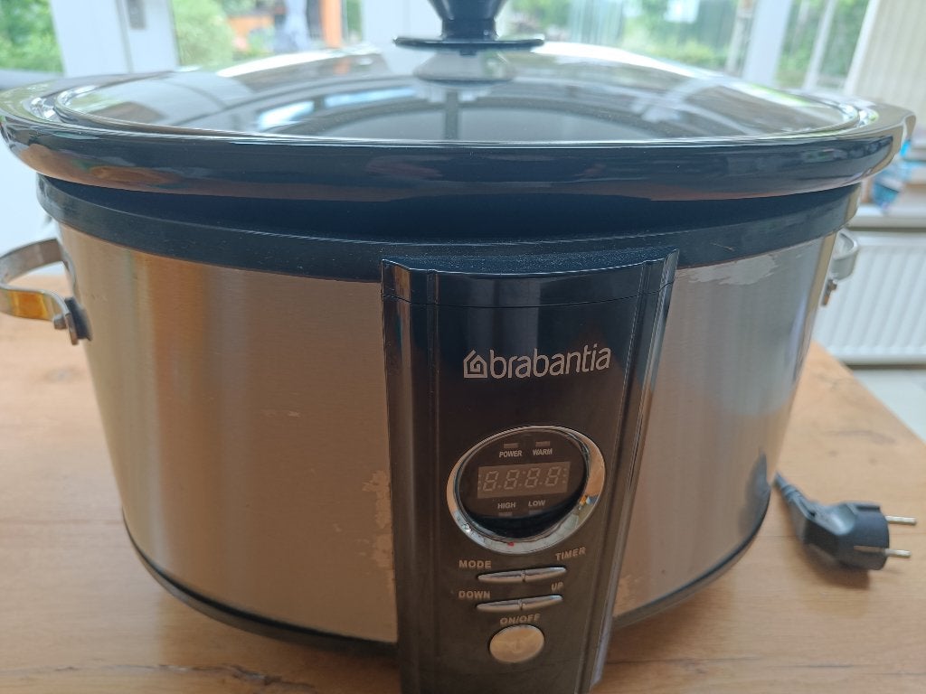 Slowcooker Brabantia, Witgoed en Apparatuur, Ophalen, Gebruikt
