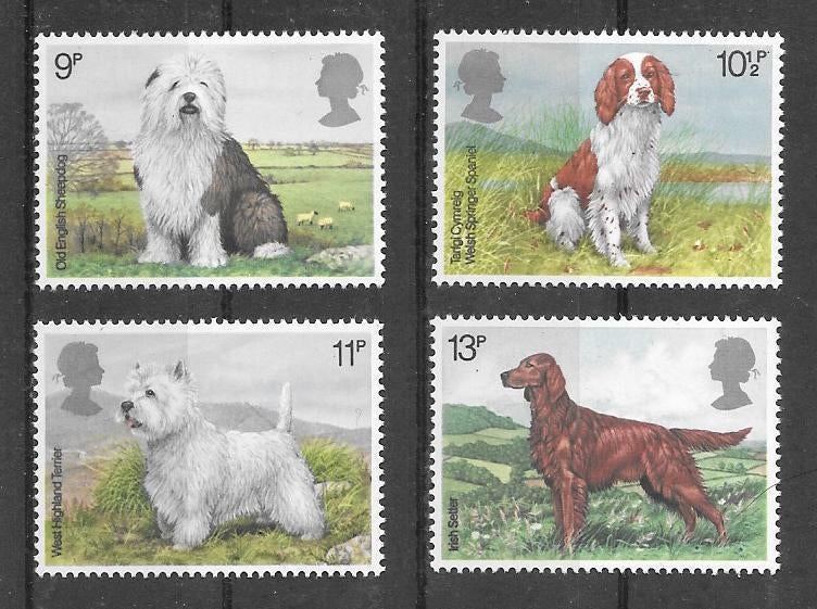 UK 1979 Honden - postfris, Verzenden, Postfris
