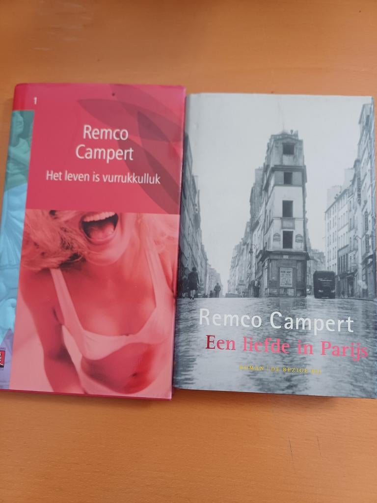 Remco Campert Boeken: leven vurrukkulluk & Een liefde., Boeken, Ophalen, Gelezen, Remco Campert, Nederland