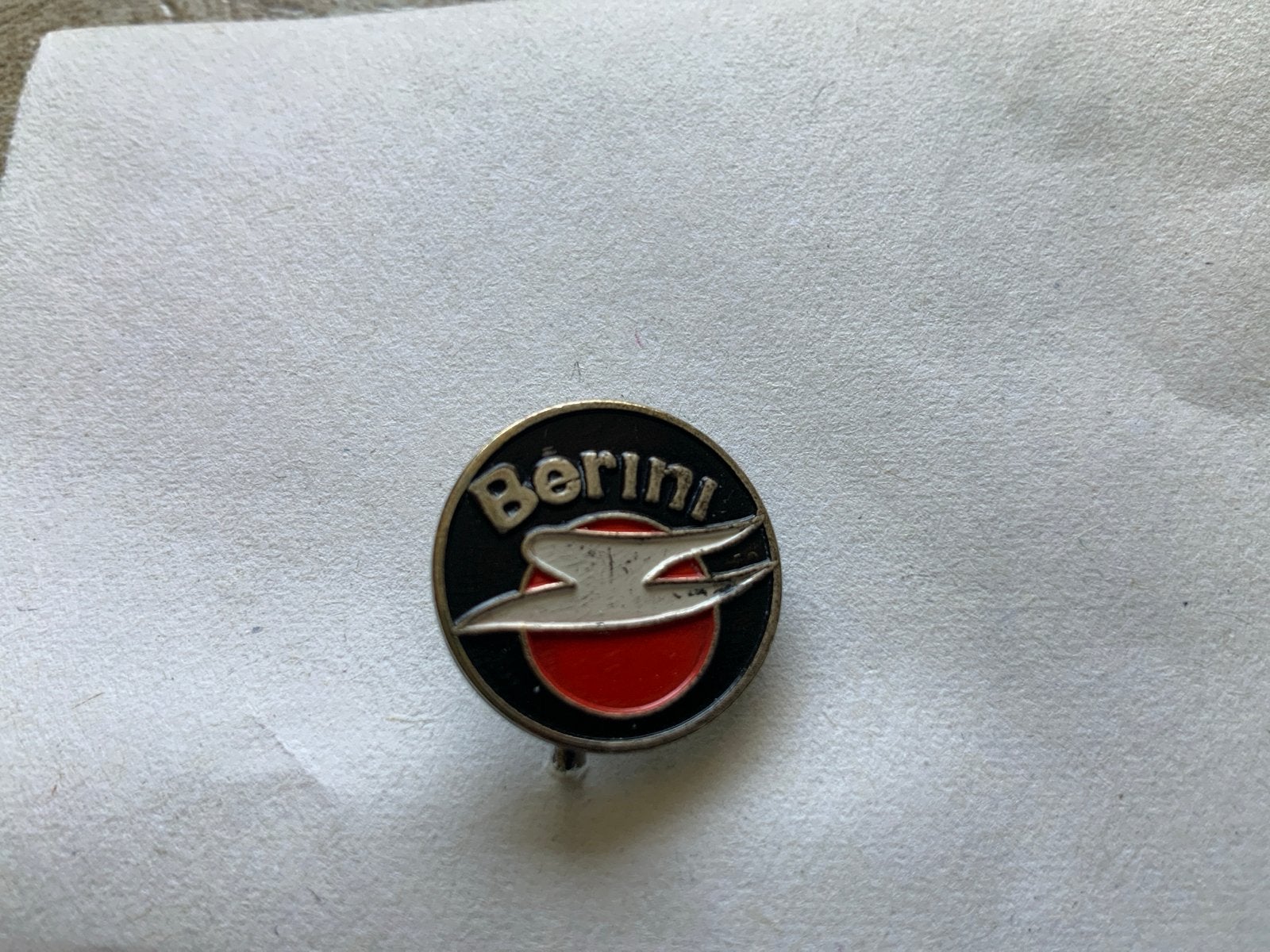 Vintage Berini Bromfiets Speldje -, Ophalen of Verzenden, Gebruikt