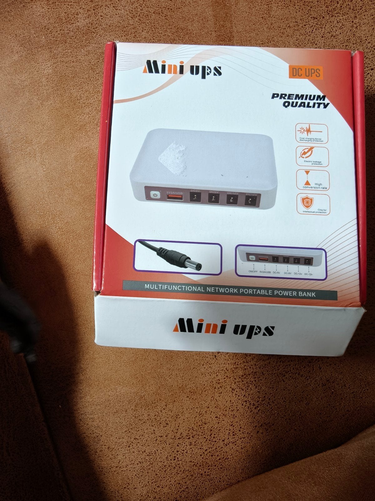 Mini UPS QX-601 Multifunctionele Netwerk Power Bank, Ophalen of Verzenden