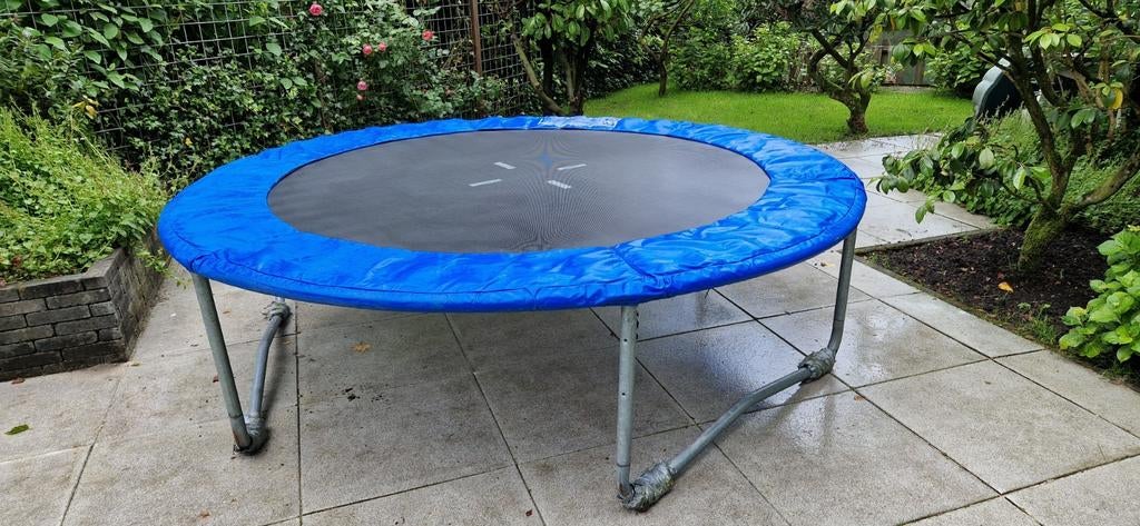 Ronde trampoline ca. 3,5 meter, Ophalen
