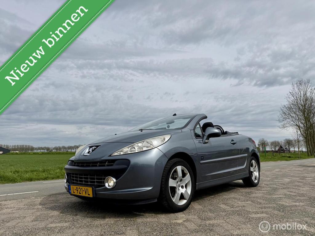 Peugeot 207 CC 1.6 VTi, BJ 2009, 148.000 km Nette Cabrio, Voorwielaandrijving, 15 km/l, Gebruikt, 4 cilinders