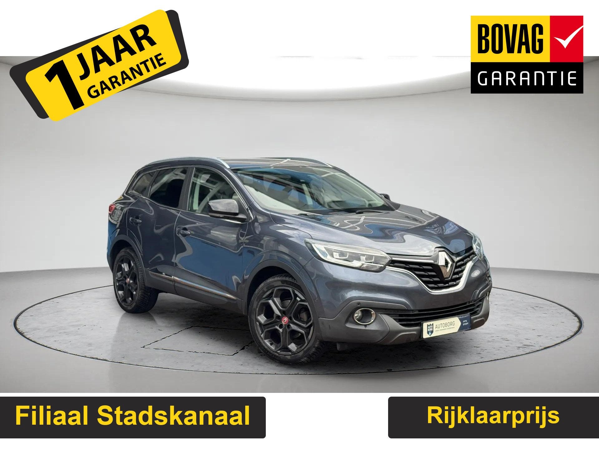 Renault Kadjar 1.2 TCe Extase, Automaat, Gebruikt, Euro 6, Bedrijf