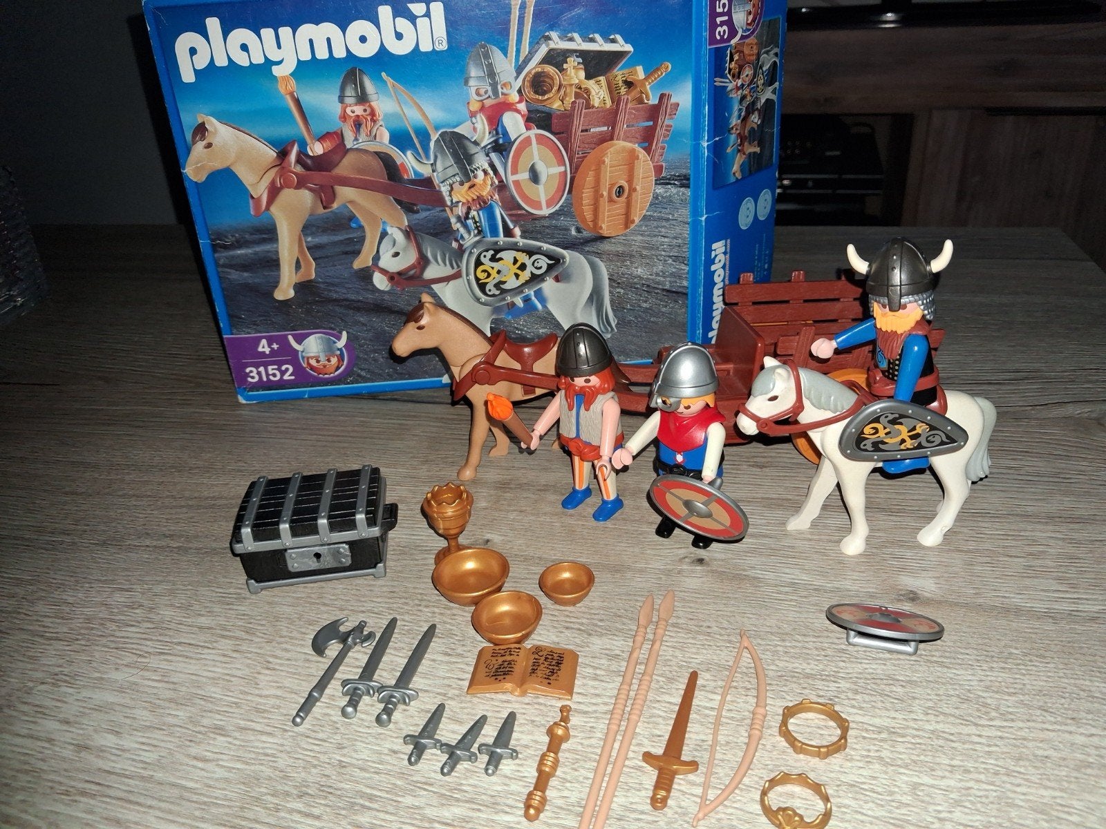playmobil 3152 Vikingen met buit, Ophalen of Verzenden