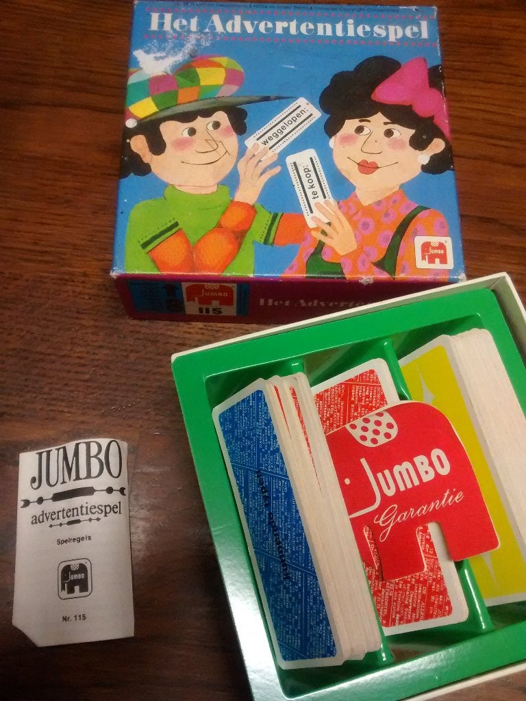Advertentiespel uit jaren 70, Ophalen of Verzenden, Zo goed als nieuw