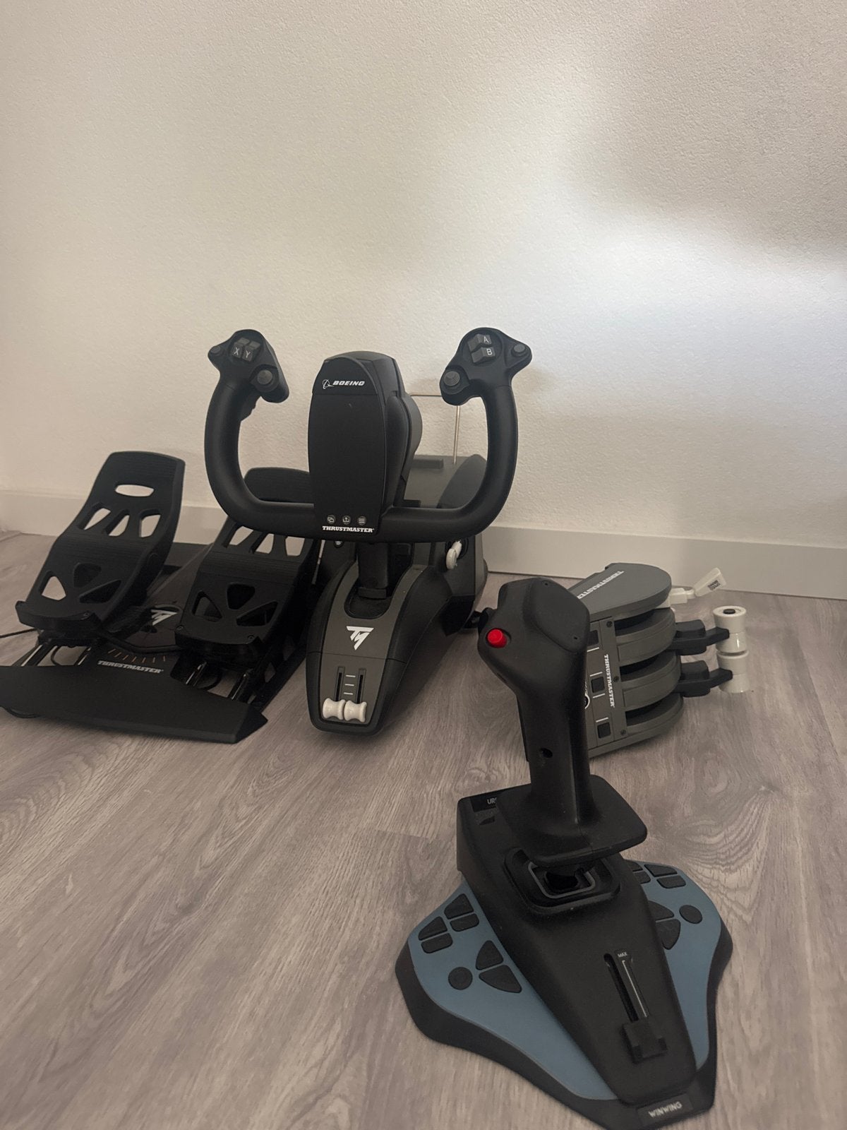 Thrustmaster Boeing Edition Flight Simulator Set, Online, 1 speler, Ophalen of Verzenden, Zo goed als nieuw
