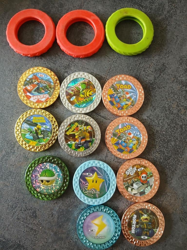 Mario Kart Munten, Verzamelen, Ophalen of Verzenden, Losse flippo's