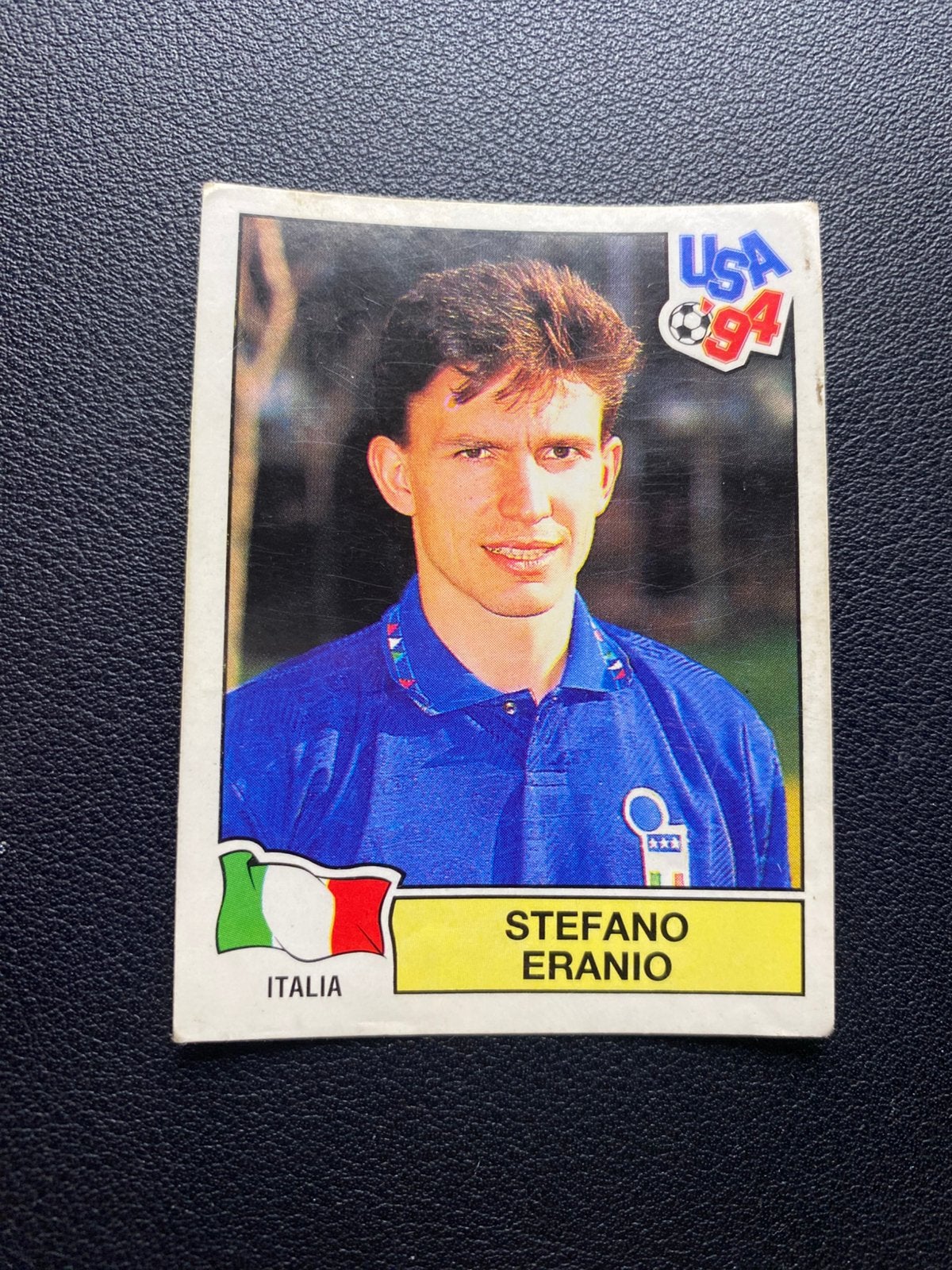 Stefano Eranio - Italië - Panini WK 1994, Verzamelen, Sportartikelen en Voetbal, Ophalen of Verzenden, Zo goed als nieuw, Buitenlandse clubs