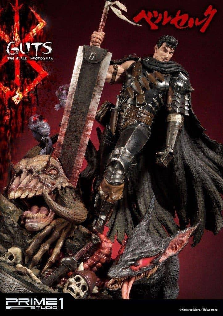 prime1 studio berserk guts black swordsman 015080, Ophalen of Verzenden, Nieuw
