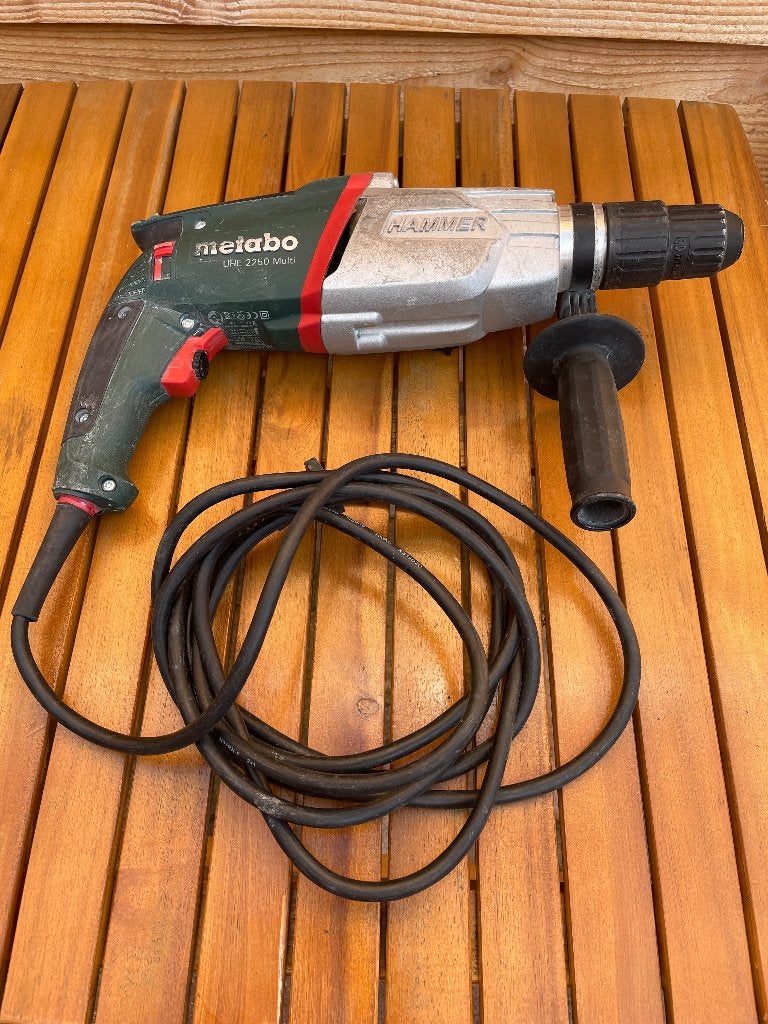 Metabo boorhamer, type UHE 2250 Multi, Ophalen, Boor- en/of Breekhamer, Variabele snelheid, Gebruikt