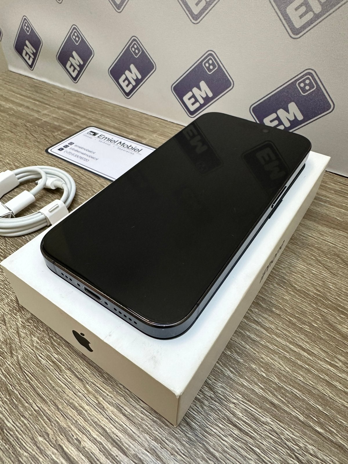 iPhone 15 Pro - 256GB / batterij 100% / garantie, 256 GB, Gebruikt, Blauw, Ophalen of Verzenden