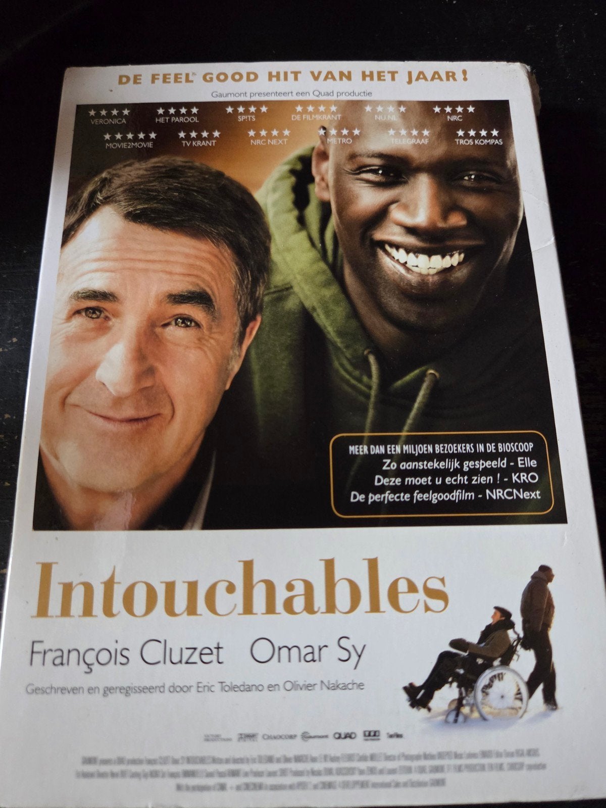 Intouchables, Cd's en Dvd's, Vanaf 16 jaar, Ophalen of Verzenden, Zo goed als nieuw