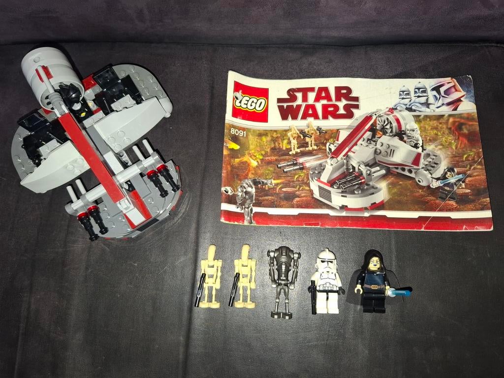 Lego Star Wars 8091 Republic Swamp Speeder Limited Edition, Ophalen of Verzenden, Zo goed als nieuw, Lego