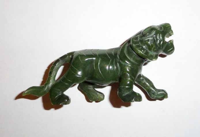 Tijger Jade Edelsteen Carving, Verzenden, Nieuw
