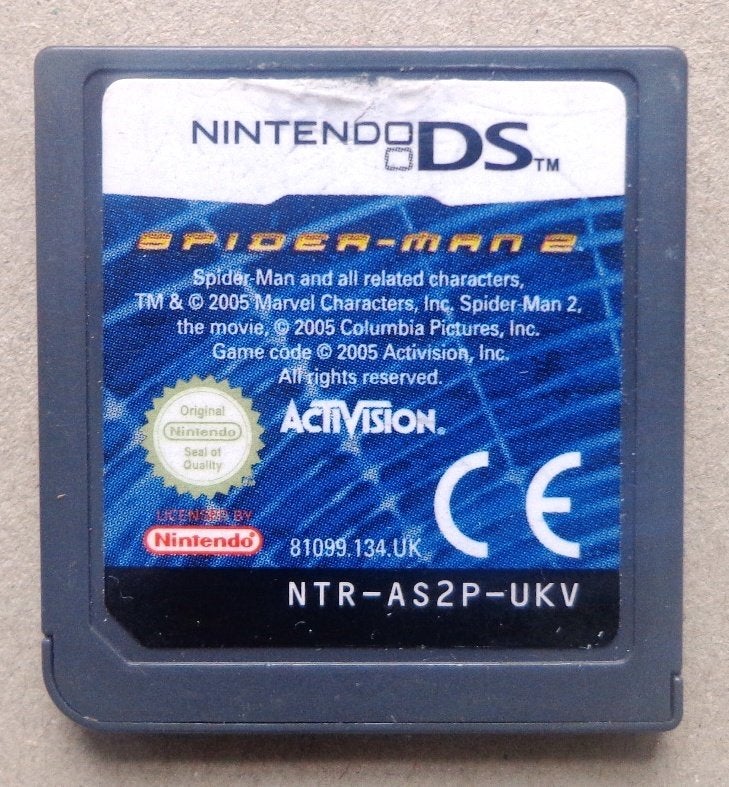 Spider-Man 2 voor de Nintendo DS, Avontuur en Actie, Gebruikt, 1 speler, Ophalen of Verzenden