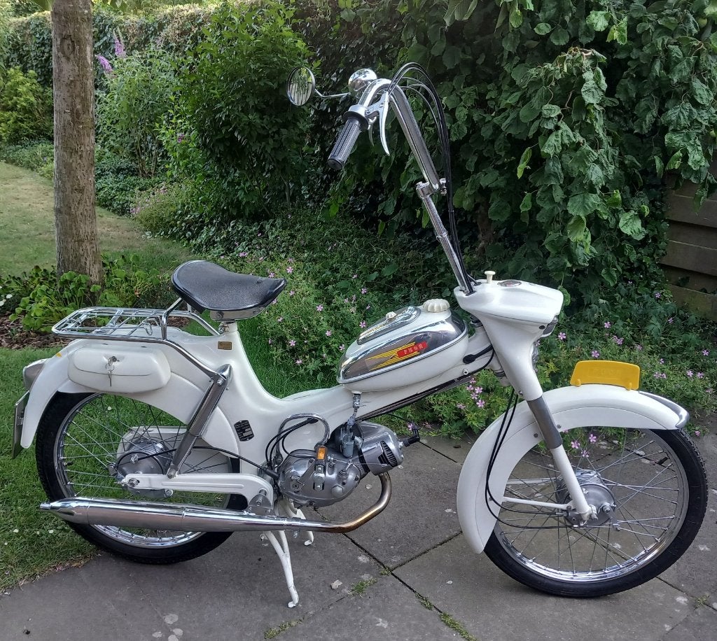 Oldtimer Puch VS-50L, Fietsen en Brommers, Ophalen, Puch, Maximaal 45 km/u, 2 versnellingen