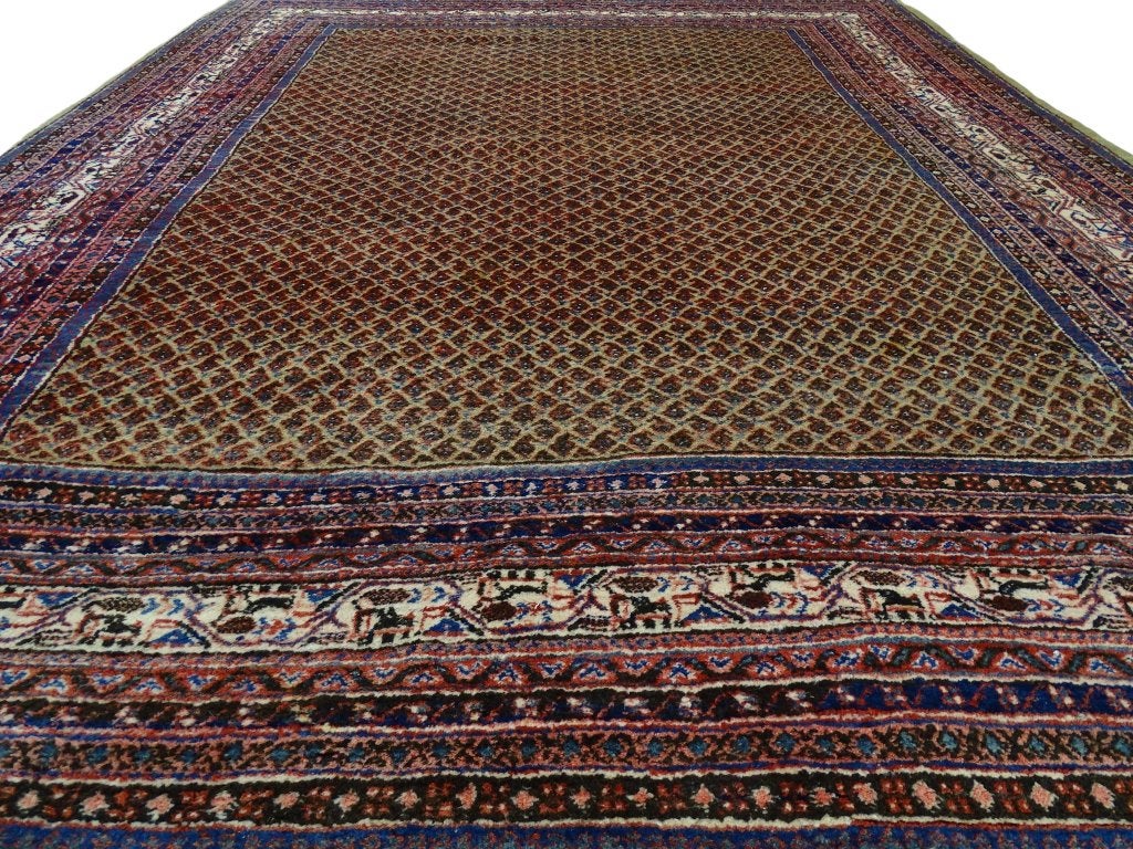 Perzisch tapijt - Sarouk Mir - 340 x 255 cm - Handgeknoopt, -, 200 cm of meer, Ophalen of Verzenden, 200 cm of meer