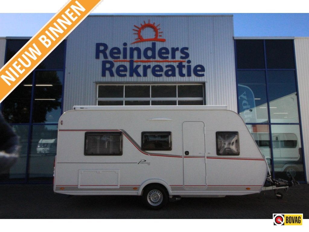 Bürstner Premio Life 480 TL Mover Thule 6300 Fietsenr, Standaardzit, Fietsenrek, Bedrijf, Tot en met 3