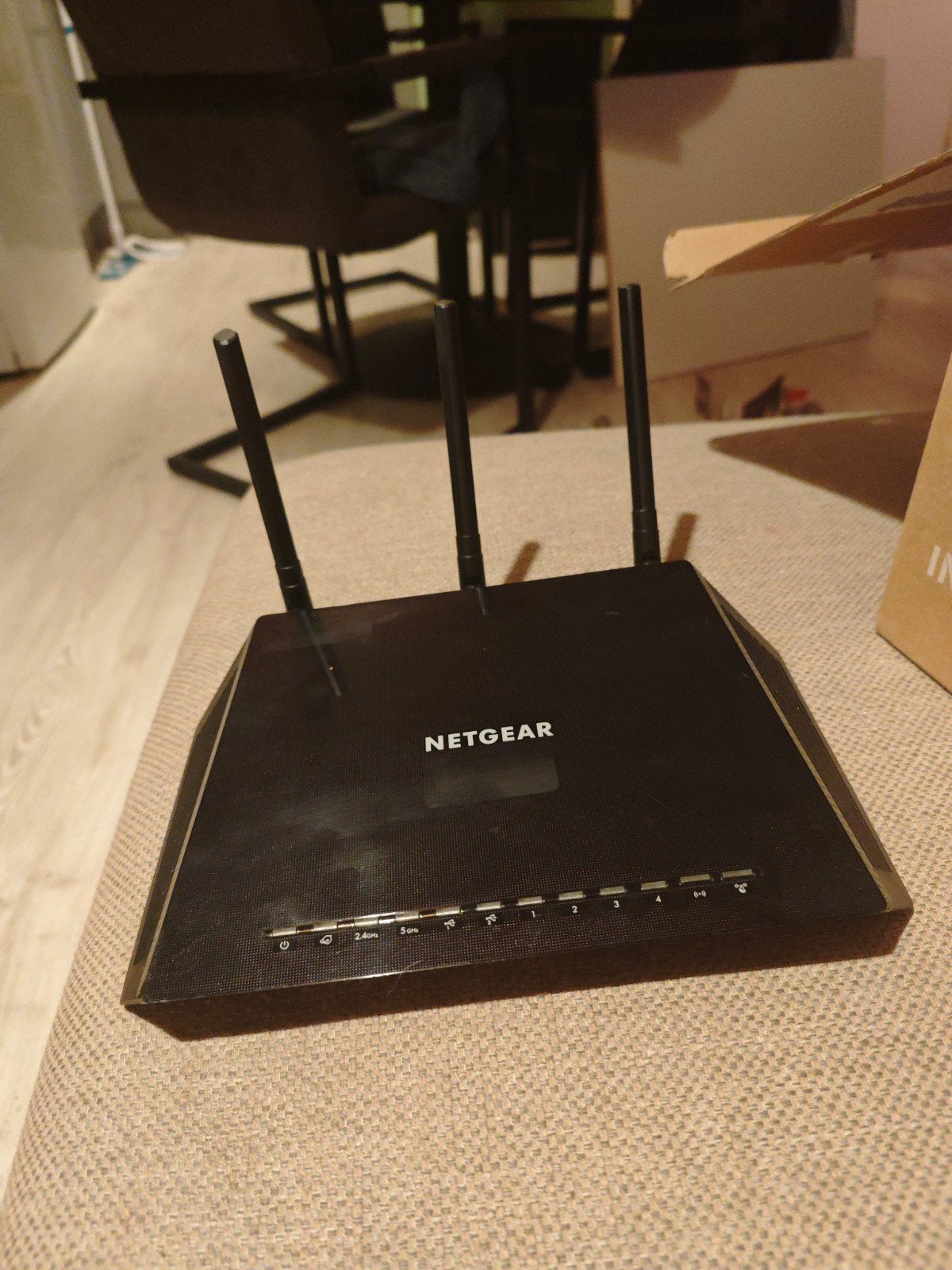Netgear AC1750 Smart WiFi Router R6400, Computers en Software, Ophalen of Verzenden, Zo goed als nieuw, Router, Netgear