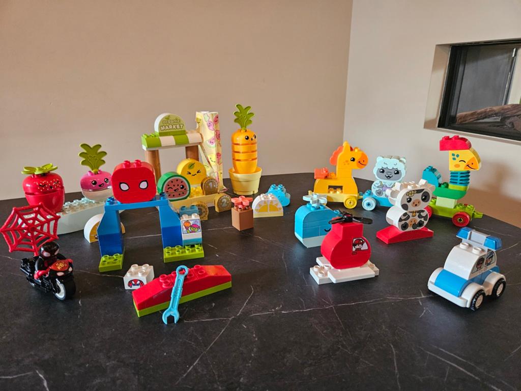 Duplo lego set - Spiderman, dieren trein en meer, Ophalen of Verzenden