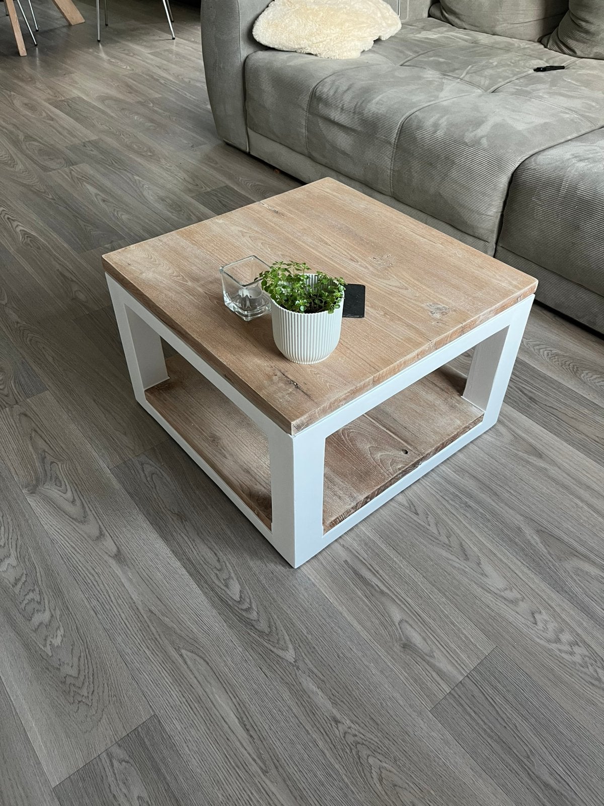 Prachtige salontafel, Ophalen, 100 tot 150 cm, 50 tot 100 cm, Zo goed als nieuw