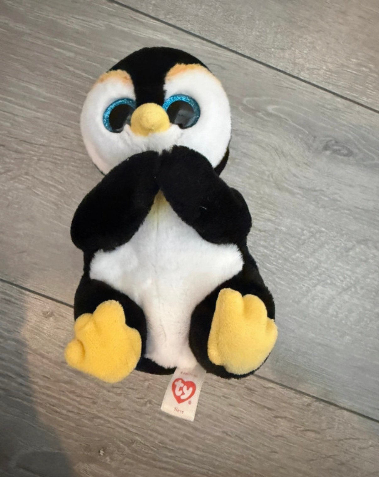TY pinguin zgan, Overige karakters, Overige typen, Ophalen of Verzenden, Zo goed als nieuw
