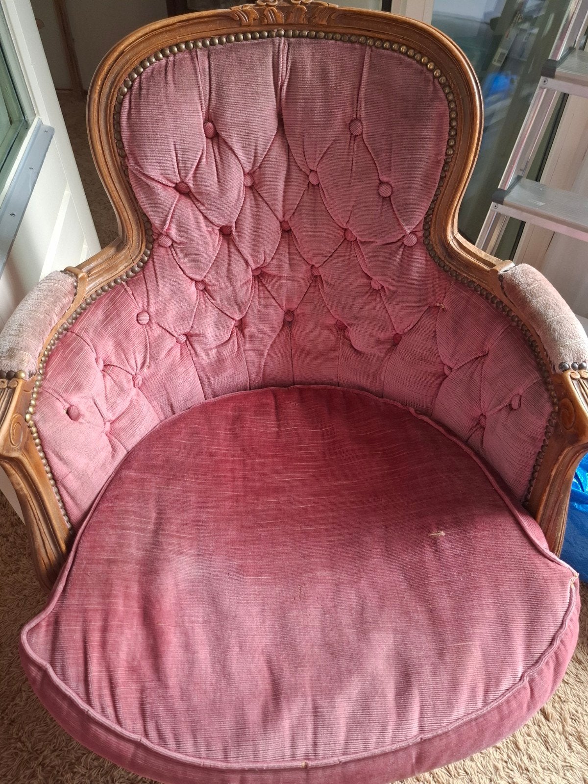 oud stoeltje 35 euro, Antiek en Kunst, Ophalen of Verzenden
