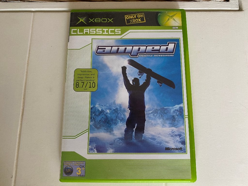 Xbox Original | Amped - Freestyle Snowboarding, Spelcomputers en Games, Vanaf 18 jaar, 1 speler, Ophalen of Verzenden, Zo goed als nieuw