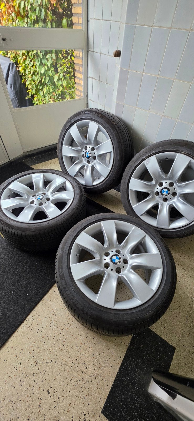 OEM BMW Breedset velgen 19" 275x40R19 en 245x45R19 Michelin, Velg(en), Personenwagen, Zomerbanden, Ophalen