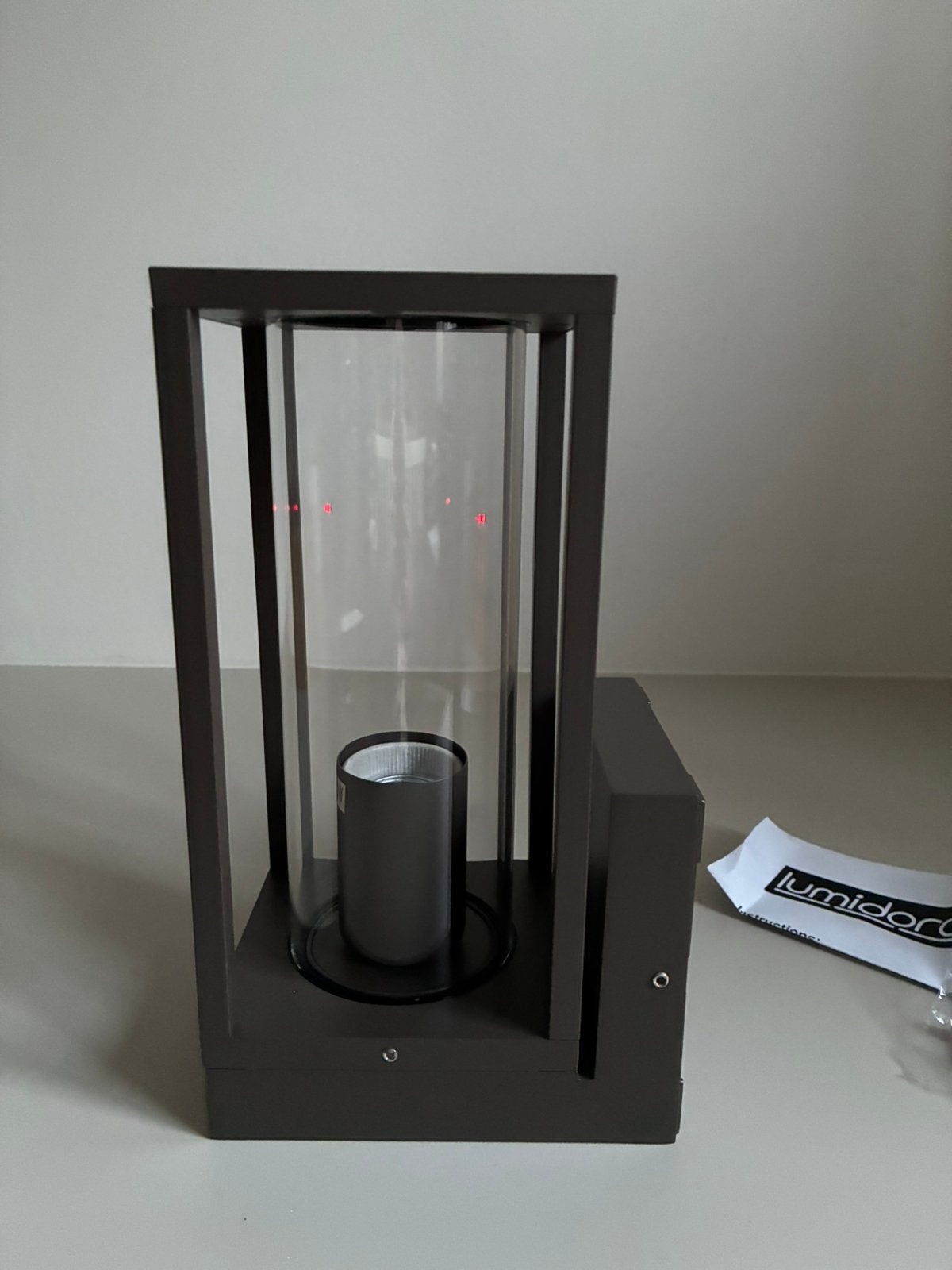 Buitenlamp van Lumidora, bronskleurig, Minder dan 50 watt, Wandlamp, Ophalen of Verzenden, Netvoeding
