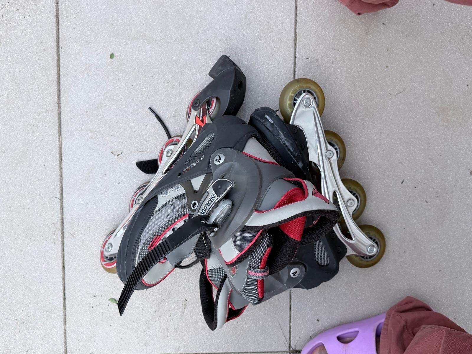 Weinig Gebruikte inline skates maat 43, Ophalen, Gebruikt, Heren