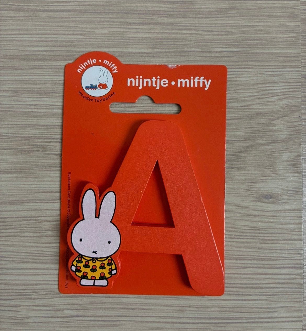Houten letter A, Nijntje, Ophalen, Nieuw