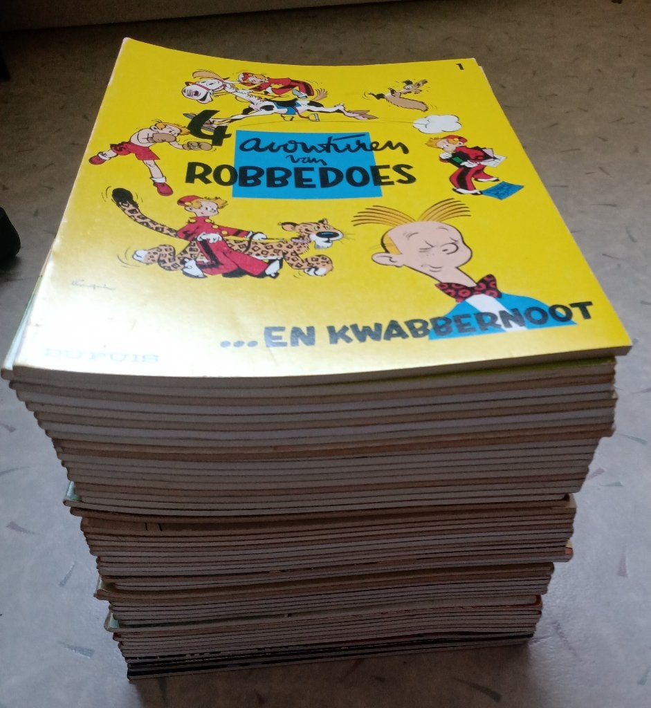 Robbedoes no. 1 t/m 48, Boeken, Stripboeken, Gelezen, Meerdere stripboeken, Ophalen of Verzenden