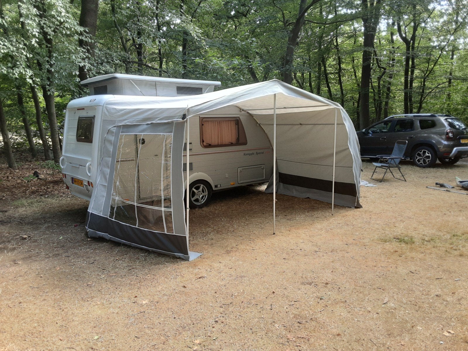 Vario luifel kip kompakt hefdak, Caravans en Kamperen, Ophalen of Verzenden, Zo goed als nieuw