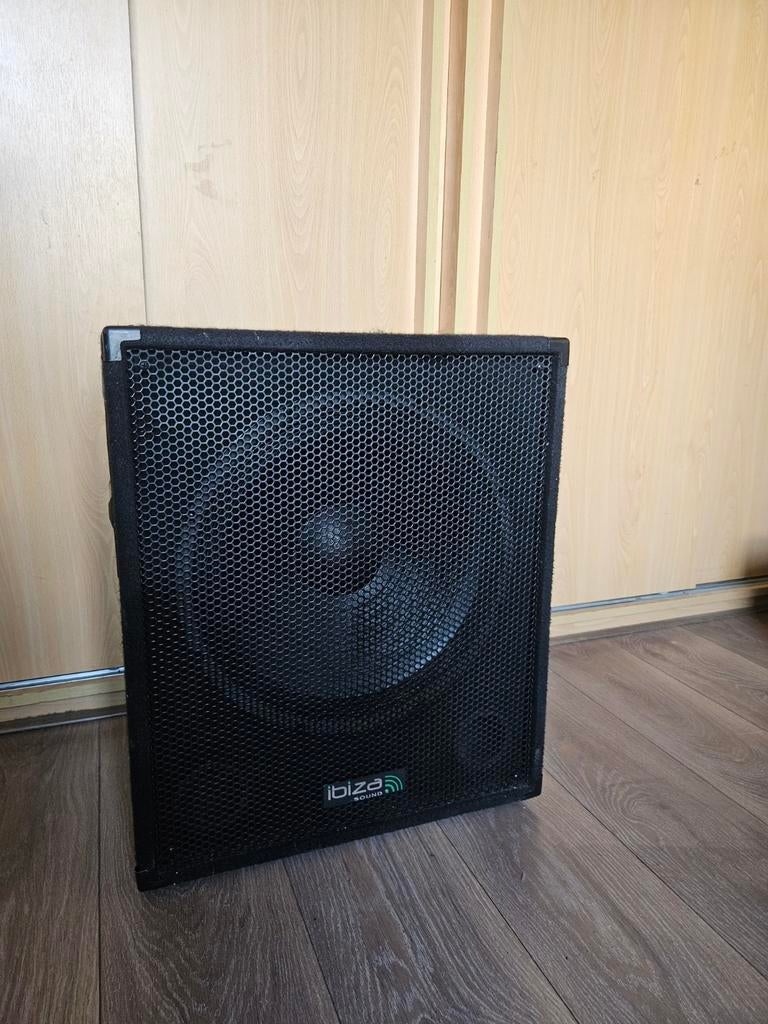 Ibiza sound SUB15A subwoofer, Ophalen, 120 watt of meer, Overige merken
