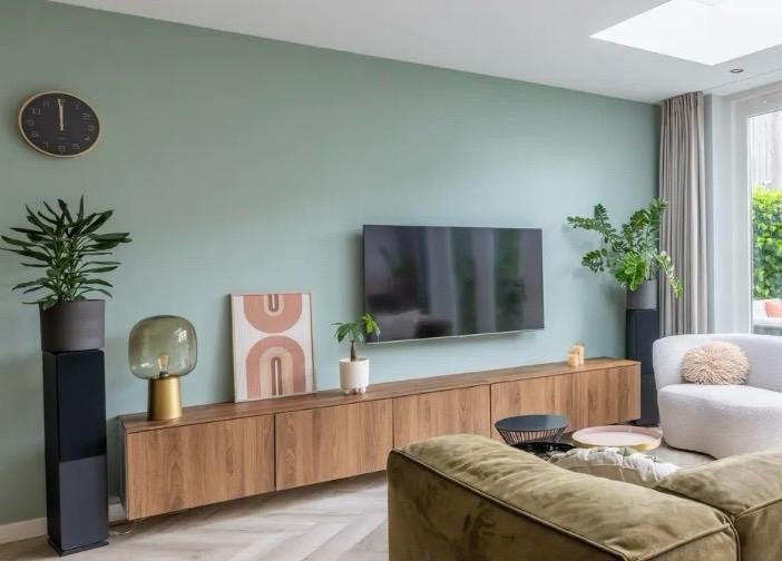 Besta tv meubel japanse stijl scandi, Ophalen, Zo goed als nieuw, 200 cm of meer, Minder dan 100 cm