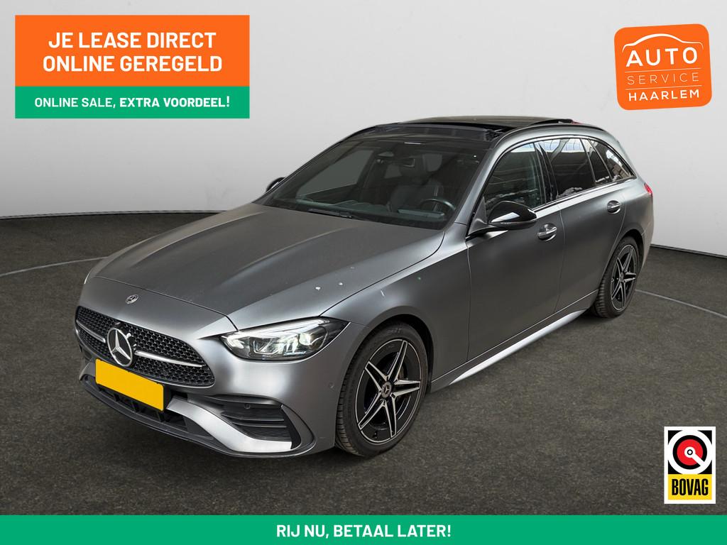 Mercedes-Benz C-Klasse Estate 200 AMG Designo Edition Aut- M, Auto's, Mercedes-Benz, Automaat, Achterwielaandrijving, 4 cilinders