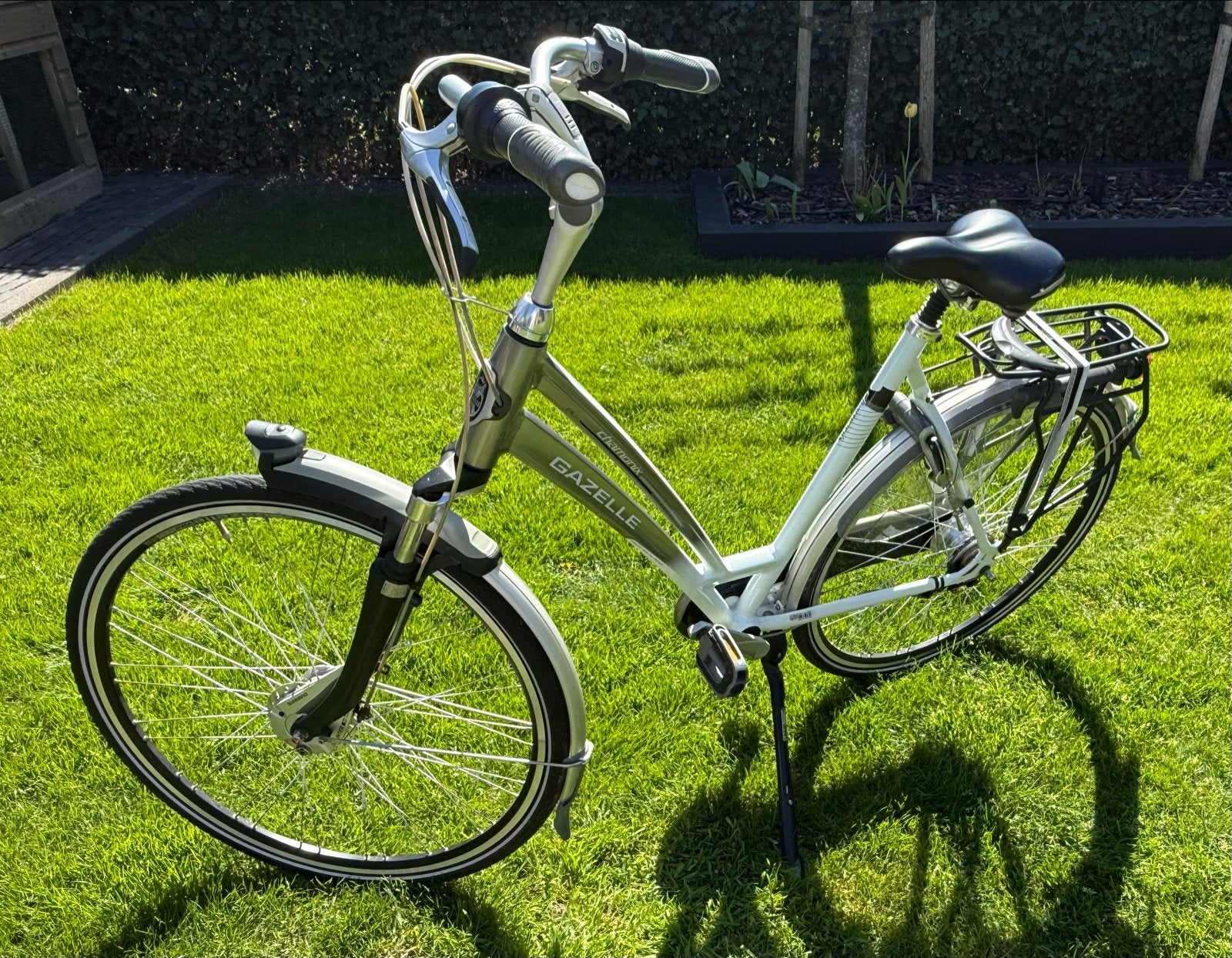 Gazelle Chamonix Plus (Dames, Nexus 7, Zo goed als nieuw), Fietsen en Brommers, Ophalen, Versnellingen, 56 cm of meer, Zo goed als nieuw