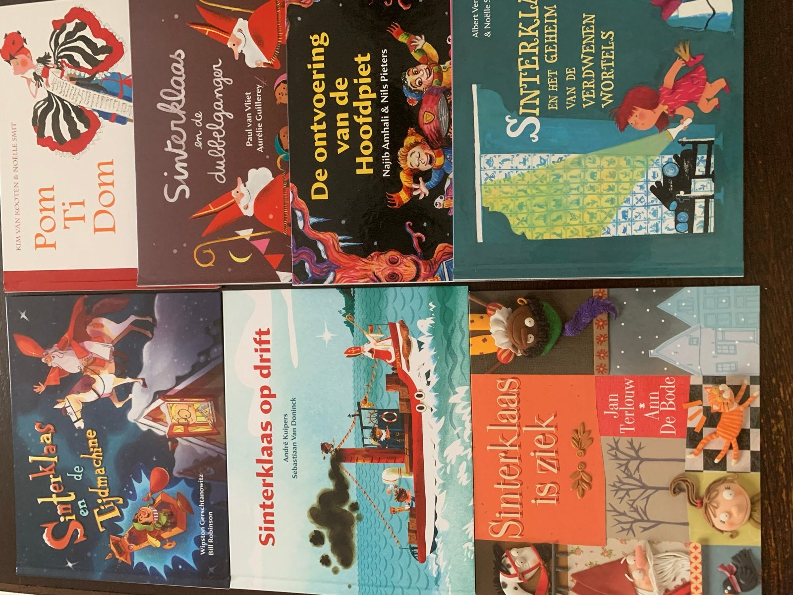 Grote collectie Sinterklaas kinderboeken, Ophalen, Zo goed als nieuw, Fictie algemeen
