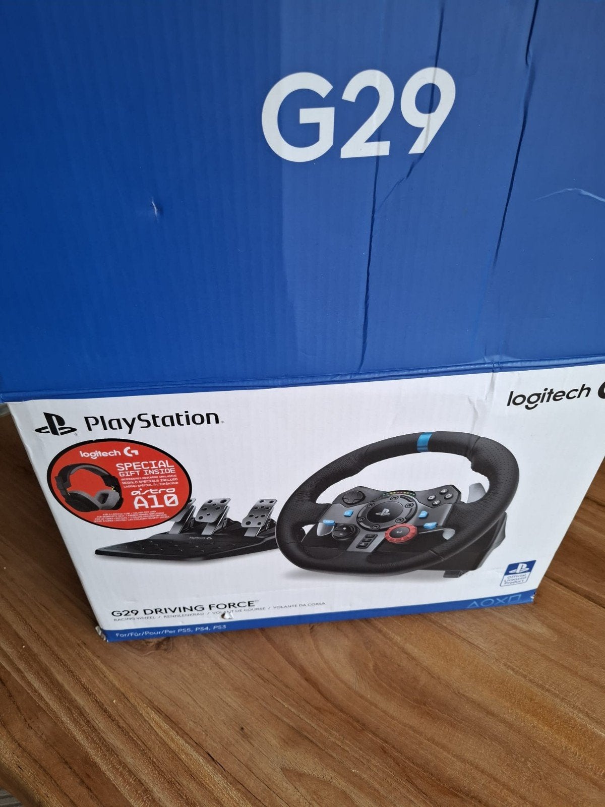 Logitech G29 Driving Force Racing Wheel, Ophalen of Verzenden, Overige merken, Zo goed als nieuw